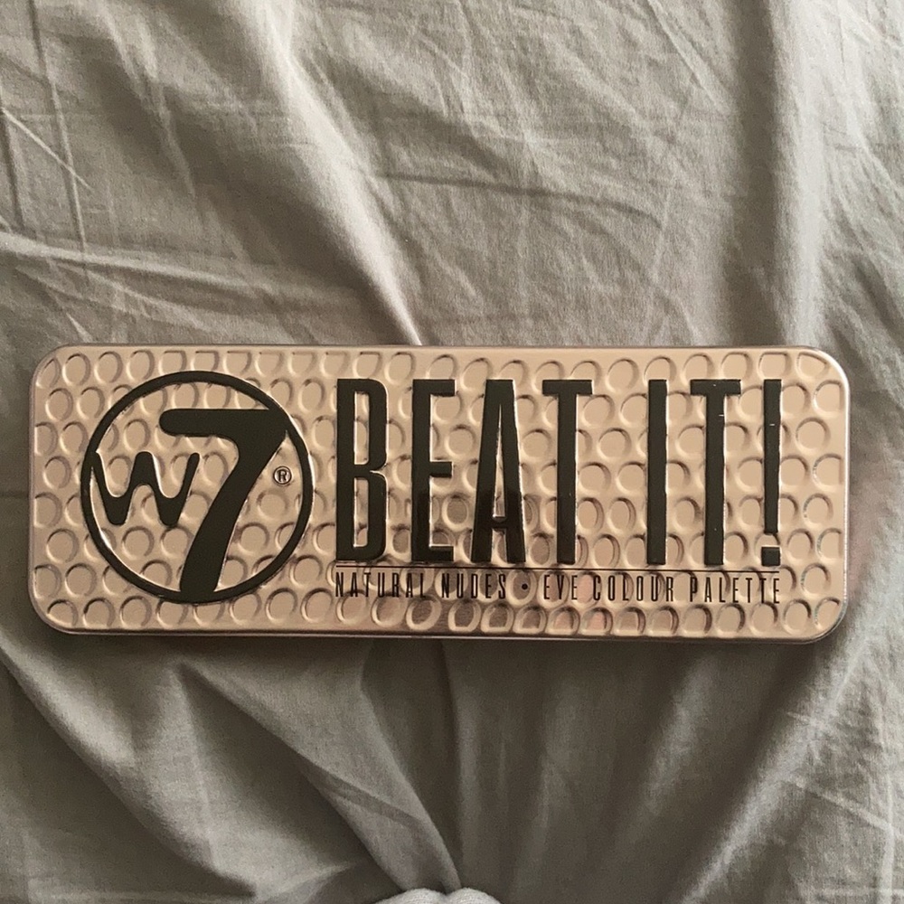w7 beat it! eyeshadow palette:)